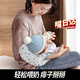手臂枕嬰兒哺乳墊純棉抱寶寶安撫枕頭多功能胳膊抱娃哄睡喂奶神器 【柔軟透氣 飽滿(mǎn)回彈】米底三角-20x22cm