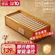 湘森實(shí)木烤火爐取暖器家用暖腳器電暖足烤火箱家用烤火器辦公室烘腳器烤腳取暖器電熱烤火盆暖腳神器ZM 70*32CM升級豪華雙人款【過(guò)熱保護+智能溫控】