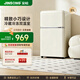 金松BCD-81JR復古小冰箱雙門(mén)小型迷你冰箱家用辦公室公寓宿舍租房客廳民宿冷藏冷凍彩色電冰箱母嬰 【熱銷(xiāo)爆款】慕斯白色81升