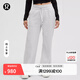 lululemon丨Scuba 女士中腰闊腿運動(dòng)褲 LW5GX9A 雜色超淺灰 線(xiàn)上專(zhuān)售 S