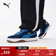 彪馬（PUMA）官方 男女同款復古休閑板鞋 PARK LIFESTYLE EASY SUEDE 407867 海軍藍-地平線(xiàn)藍-金色-02 42