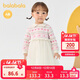 巴拉巴拉兒童裙子秋冬連衣裙女童公主裙紗裙假兩件設計精致萌200424111001