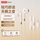 聯(lián)想（Lenovo）Type-C有線(xiàn)耳機3.5mm接口半入耳式高音質(zhì)高顏值音樂(lè )游戲耳麥適用于筆記本電腦蘋(píng)果華為小米手機 晨曦米【Type-C接口+舒適輕盈佩戴】 環(huán)繞立體音效-高靈敏麥克風(fēng)