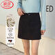 浪莎燈芯絨包臀短裙韓系女2025新款秋冬季高腰顯瘦防走光a字半身裙子