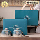 龍璽韻正宗碧螺春禮盒裝2026新茶明前特級綠茶蘇州高檔茶葉過(guò)年送禮長(cháng)輩 有禮有節藍 碧螺春禮盒裝
