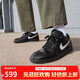 Jordan休閑鞋男子AJ1 JORDAN 1 LOW 低幫運動(dòng)鞋HV5968-001黑/白42.5