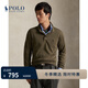 Polo Ralph Lauren 拉夫勞倫 男裝 25秋平紋針織Polo領(lǐng)套頭衫RL100307 300-橄欖綠 M