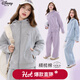 迪士尼女童套裝秋季2025新款洋氣大童休閑連帽外套運動(dòng)褲青少年裝 麻灰色 175 cm