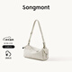 Songmont山下有松循跡mini相機包頭層牛皮女單肩斜挎手機包【新年禮物】 余墨白（白鋼五金）現貨