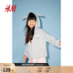 H&M【瘋狂動(dòng)物城】童裝秋季衛衣女童耳朵連帽衫1251213 淺灰色/瘋狂動(dòng)物城 130 130/64 6-8Y