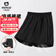 小豬班納女童褲裙2025新款小女孩防走光外穿短褲兒童夏季運動(dòng)褲子 【裙褲一體設計肆意跑跳】黑色 150 【推薦體重68-80斤】