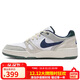 耐克NIKE板鞋男緩震FULL FORCE LO運動(dòng)鞋FZ3595-100白灰藍41