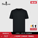 比音勒芬【干爽面料】2025夏季新款男士純色上衣簡(jiǎn)約基礎圓領(lǐng)短袖T恤