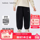 巴拉巴拉童裝兒童褲子2025秋冬裝男女童加絨加厚保暖長(cháng)褲親子209425108205