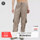 lululemon丨Dance Studio 女士寬松剪裁中腰工裝褲 暖褐灰(LW5HUJA) M