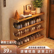 安爾雅鞋架學(xué)生桌下多層家用鞋子收納架簡(jiǎn)易楠竹出租房小型置物鞋柜