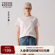Teenie Weenie小熊短袖T恤女2025年春夏新款基礎時(shí)尚易搭刺繡圓領(lǐng)T恤上衣女