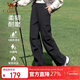 駱駝戶(hù)外軟殼褲女加絨保暖鎖溫防風(fēng)防潑水抗靜電徒步傘兵登山褲