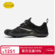 Vibram新款五指鞋男女 晨跑夜跑運動(dòng)鞋跑酷健身赤足鞋跑步鞋KMD EVO 黑色（男款） 43