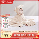 BABYGREAT嬰兒浴巾兒童洗澡巾斗篷帶帽子新生兒寶寶連帽包巾珊瑚絨吸水速干