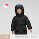 保姆鵝 兒童羽絨服寶寶白鴨絨外套防風(fēng)冬裝男童女童加厚保暖[NG2764] 炭黑 110