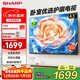 SHARP夏普電視43英寸金屬全面屏C43H3HA智能WIFI網(wǎng)絡(luò )電視手機投屏健康護眼模式二級能效液晶平板電視機 43英寸 25年新款臥室護眼電視 官方標配