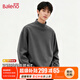 班尼路（Baleno）半高領(lǐng)德絨打底衫男士秋冬內搭2025新款加絨中領(lǐng)保暖男款長(cháng)袖T恤