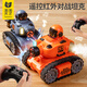 淘淘天才兒童遙控汽車(chē)紅外線(xiàn)對戰坦克玩具男孩3-6歲10親子生日新年禮物