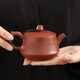 溥畔紫砂壺茶壺大紅袍柱礎壺220寬口家用泡茶壺手工功夫茶具 01大紅袍-柱礎壺【安全裝】 220ml 220ml