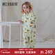 Milkbarn嬰兒長(cháng)袖長(cháng)褲套裝兒童春夏睡衣寶寶休閑家居服 沙灘嬉戲 110 cm