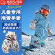 渠辰兒童防水手套滑雪手套冬季玩雪男女童3-8歲加絨加厚保暖滑雪專(zhuān)用 兒童滑雪手套 S碼（建議3-5歲）