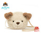 Jellycat小狗包包可愛(ài)狗動(dòng)物玩偶毛絨斜挎包腰包公仔新年生日禮物 小狗包包 高19 X 寬19 CM