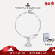 薇薇安·威斯特伍德（Vivienne Westwood）西太后手鏈女土星別針手鏈輕奢高級感手飾送女友情人節禮物 銀色