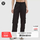 lululemon丨Dance Studio 女士寬松剪裁中腰工裝褲 拒水 LW5GOEA 黑色 M