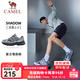 駱駝（CAMEL）光影2.0男鞋女鞋復古慢跑步厚底緩震休閑運動(dòng)鞋子 4034，城堡灰/銀白，男 41