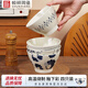 順祥斗碗飯碗面碗湯碗日料大飯碗沙拉碗早餐釉下彩5英寸斗笠碗4件套