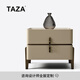 TAZA 床頭柜 床頭柜現代簡(jiǎn)約臥室床頭儲物柜2026設計師新款輕奢床邊柜  Top  Notch 天山暮雪天然石