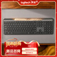 羅技（Logitech）K980 太陽(yáng)能鍵盤(pán)  辦公鍵盤(pán) 無(wú)線(xiàn)鍵盤(pán) 便攜超薄鍵盤(pán) 三設備切換 黑色 接收器需另購買(mǎi)