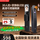 石將軍掌靜脈智能門(mén)鎖指紋鎖3D人臉識別貓眼智能鎖電子鎖入戶(hù)門(mén)密碼鎖 手機監控可視對講+人臉+貓眼+掌靜脈+指密卡臨時(shí)密鑰