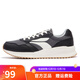 361°男鞋運動(dòng)鞋2025秋季網(wǎng)面休閑鞋輕便慢跑鞋男復古百搭鞋子 曜石黑/煙灰 42