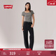 Levi's?SilverTab?25新款女士美式復古時(shí)尚寬松直筒牛仔褲 黑色 29 (28)