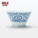 MUJI波佐見(jiàn)燒 飯碗 碗餐具 家用 MDR56A4A 1個(gè)