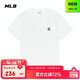 MLB短袖T恤男女時(shí)尚秋季休閑經(jīng)典純色圓領(lǐng)25新款3ATSB0153-50WHS-M