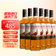 威雀Famous Grouse 蘇格蘭谷物調配威士忌 原瓶進(jìn)口洋酒 海外直采 6瓶裝 1000ml