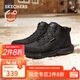 斯凱奇（Skechers）男鞋時(shí)尚百搭高幫鞋耐磨戶(hù)外鞋軟底緩震休閑男靴工作鞋210788