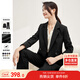 尚都比拉職業(yè)通勤西裝套裝女春秋季正裝免燙抗皺外套褲子面試兩件套西服