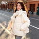 班尼路（Baleno）連帽棉服女2026年冬季加厚保暖休閑時(shí)尚感通勤風(fēng)小個(gè)子穿搭外套