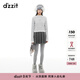 DZZIT地素半身裙2025年夏季格雷少女冬日溫暖感簡(jiǎn)約百搭裙子女 深灰色 常規 XS