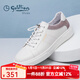金利來(lái)（Goldlion）男鞋2025年秋季款時(shí)尚潮流休閑鞋男輕底簡(jiǎn)約百搭男士鞋子時(shí)尚休閑 白色 41 （歐碼，偏大一碼）
