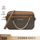 MICHAEL KORS 女士鏈條裝飾印花單肩斜挎相機包情人節禮物 35S1GTTC9B BROWN 默認1